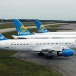 Three Air Finland 767s