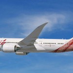 Artists impression of a Batik Air 787 Dreamliner.