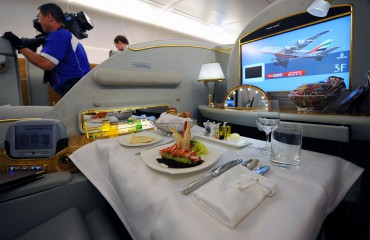 Airbus A380 first class cabin