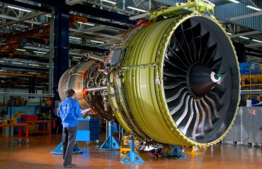 A Turbofan engine